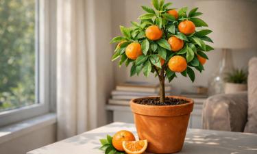 Мандарин из косточки плодоносит через 5–8 лет