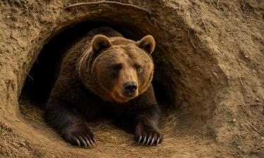 Секрет медвежьего сна: почему одни роют, другие прячутся, а третьи строят пентхаус в сугробе