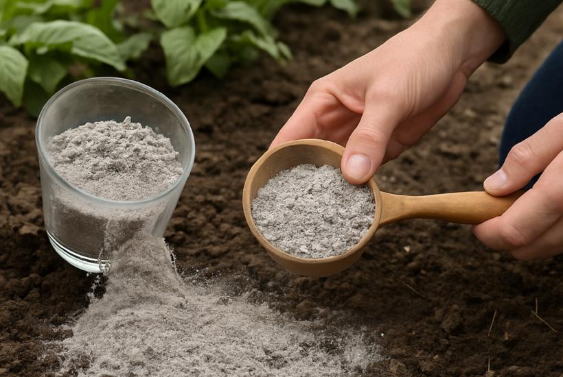 Внесение золы в почву