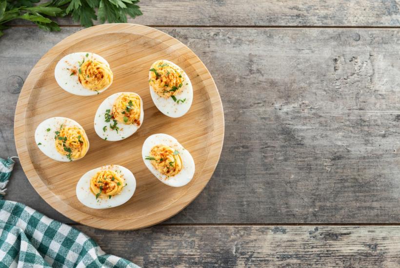 Фаршированные яйца