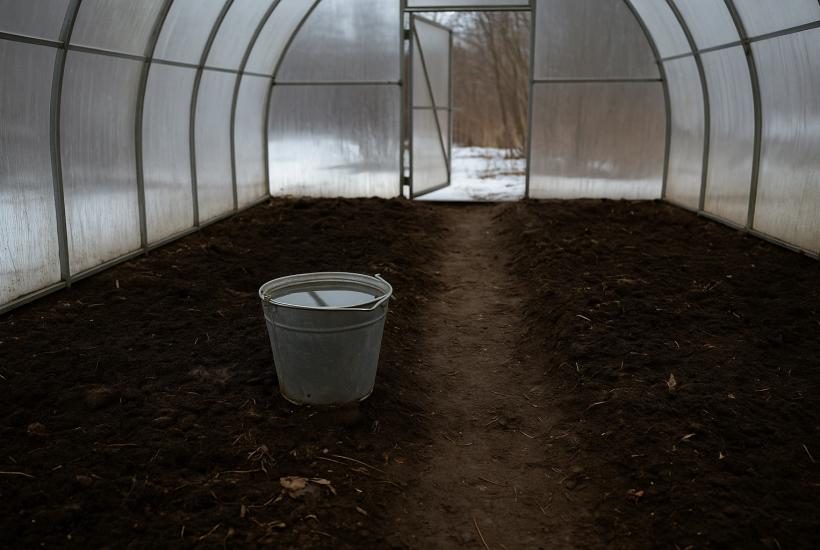 Зимняя обработка теплицы