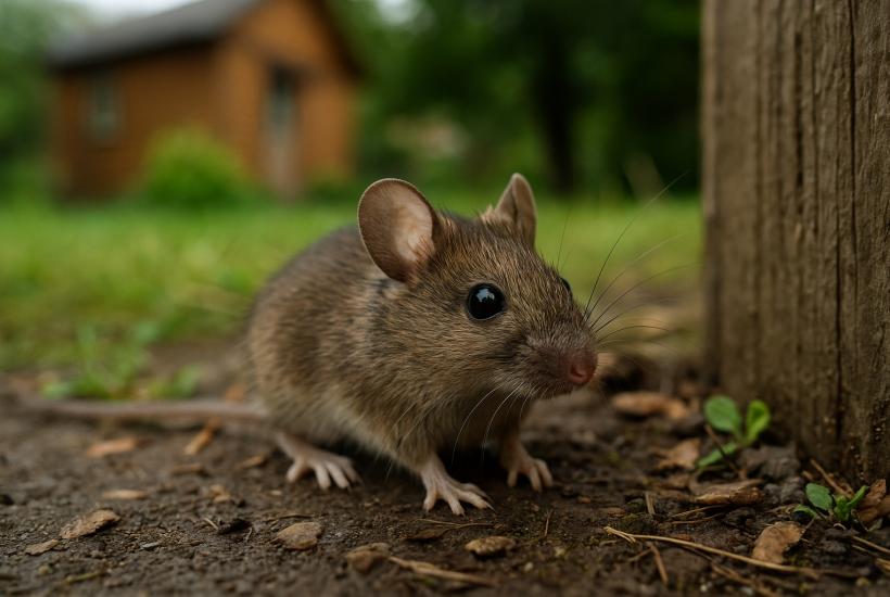Мышь на даче