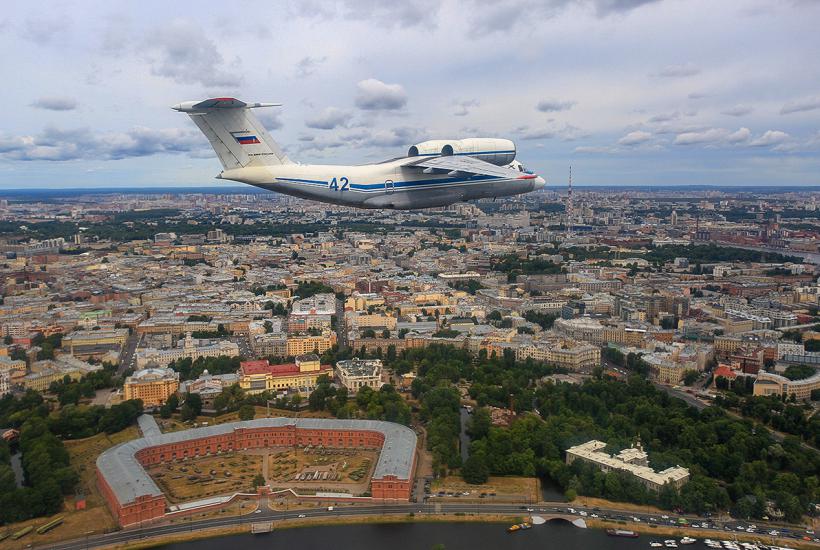 Russian Naval Aviation An-72 (The Day of the Navy, July 25 2021)