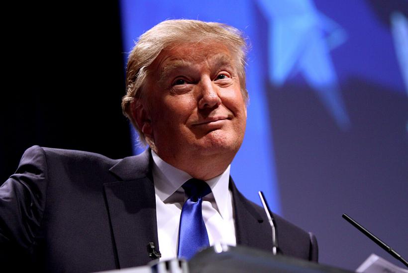 Дональд Трамп выступает на CPAC в Вашингтоне, округ Колумбия, 10 февраля 2011 года.