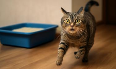 Идеальный лоток для кошек должен быть в 1,5 раза длиннее тела животного