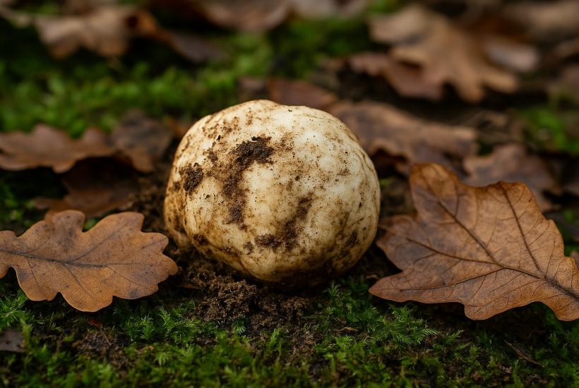 Белый трюфель в природе