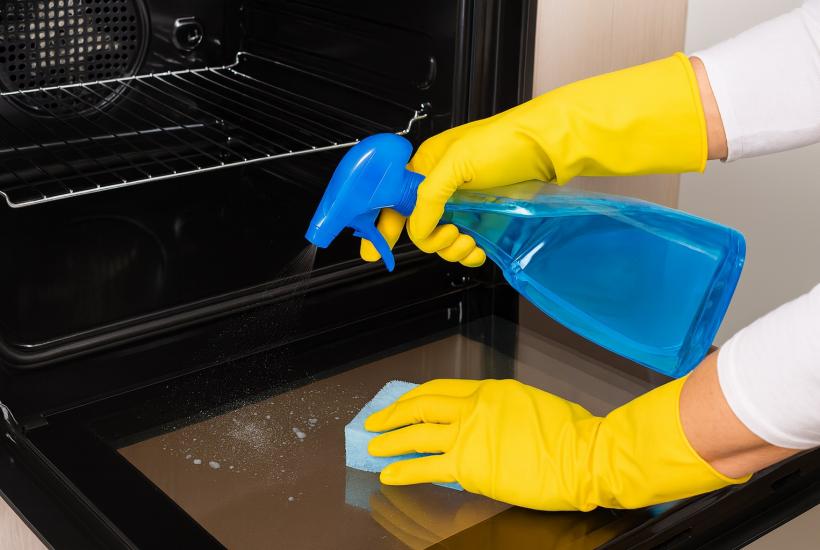 Чистка духовки