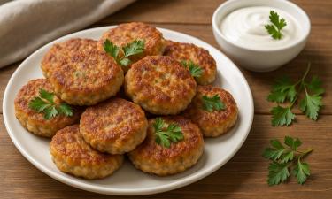 Хотите быстро и сытно? Мясные оладьи на кефире заменят чебуреки и станут хитом вашего завтрака