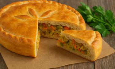 Золотая корочка, мягкая начинка, аромат осени: пирог, ради которого хочется включить духовку