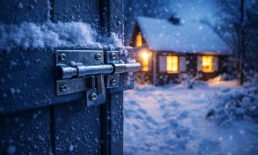 Освещение с датчиком движения снижает риск краж