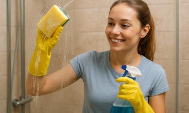 Стекло в душе засияет как зеркало: простые средства убирают накипь без химии и лишних усилий