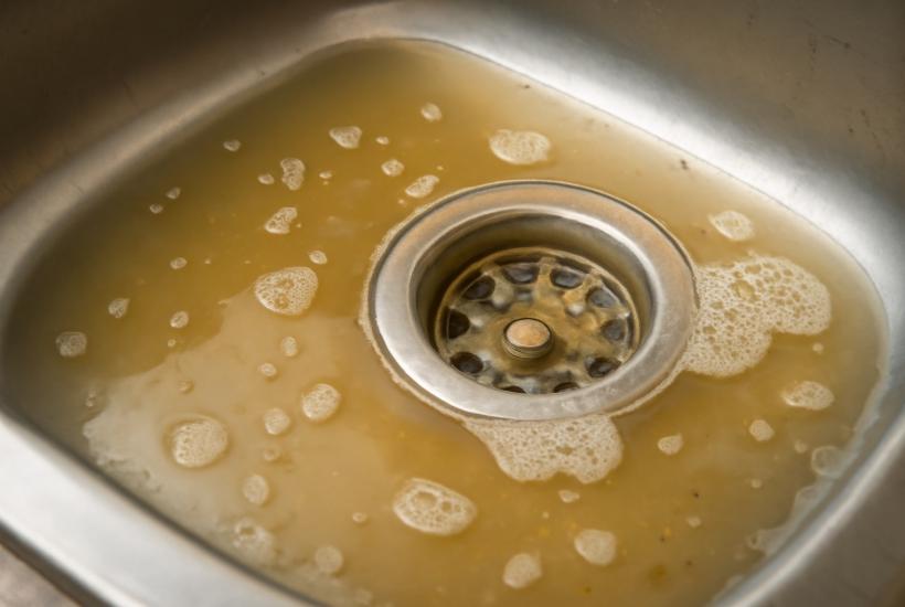 Засор в кухонной раковине
