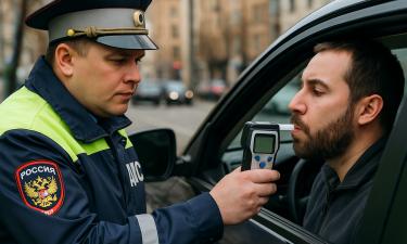 Проверка на алкоголь должна проводиться только по регламенту МВД