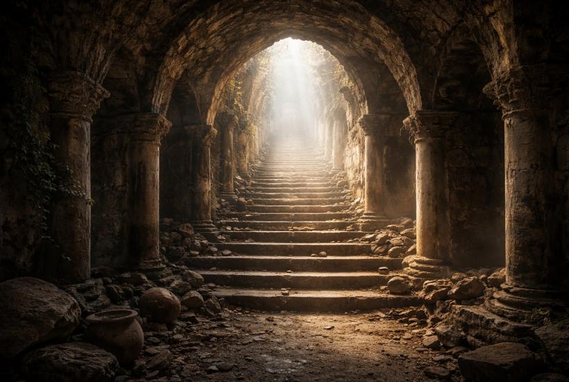 Каменная лестница