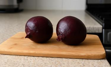 Свёкла в микроволновке готовится за 8–12 минут