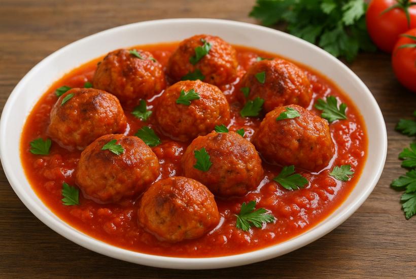 Фрикадельки в томатном соусе