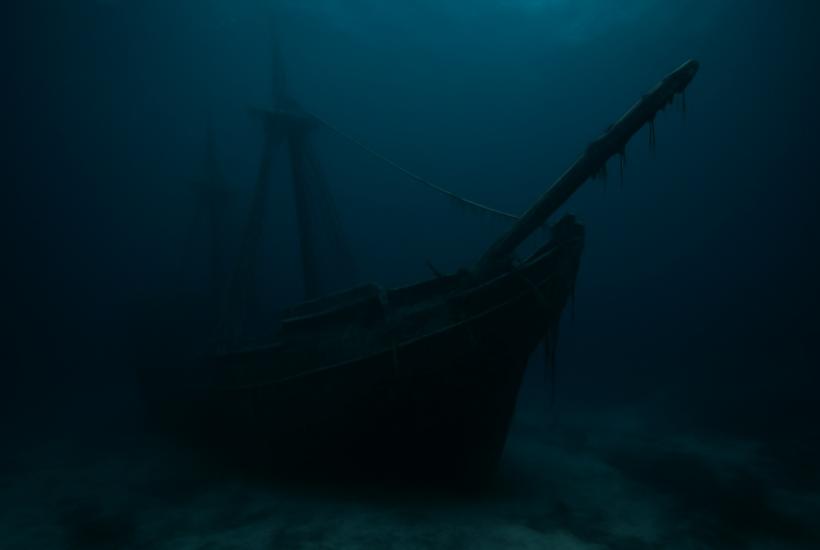Затонувший корабль