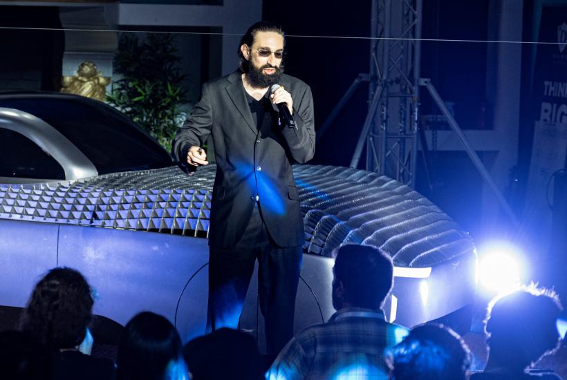Jim Dukhovny unveils Alef flying car on Oct 19, 2022
