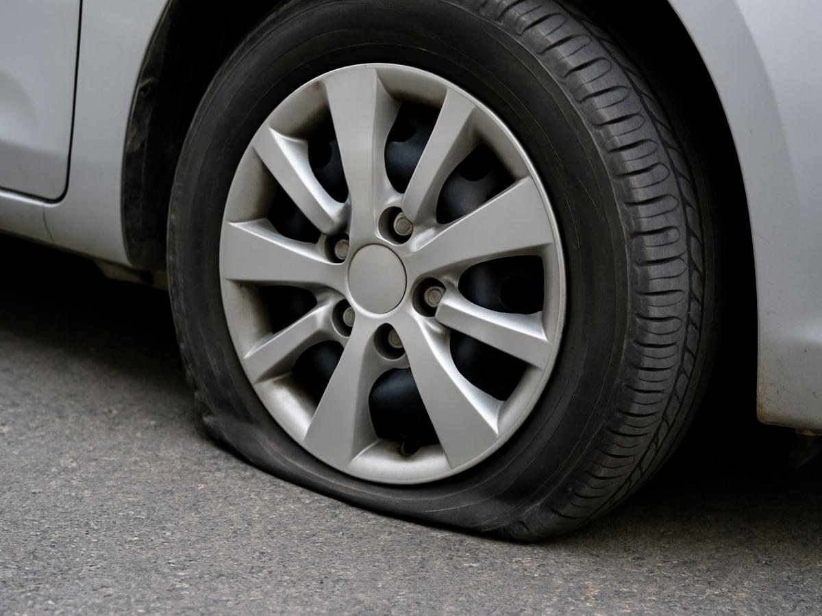 Шина спускает медленно, но верно: как определить момент, когда пора останавливаться