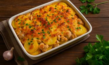 Соус для запеканки из курицы и моркови готовят из сливок и молока