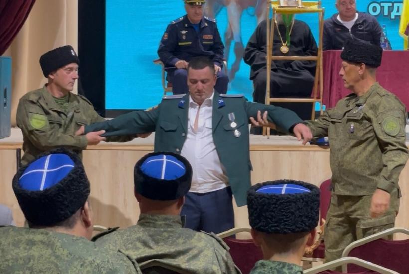Выборы нового атамана Третьего (Троицкого) казачьего военного отдела
