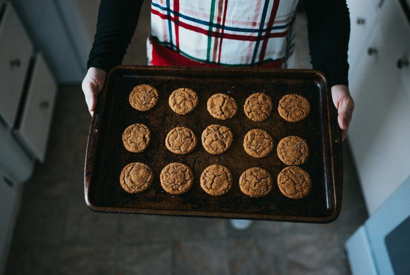 Банан заменяет сахар и масло в овсяном печенье