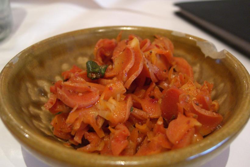Рыба с овощами