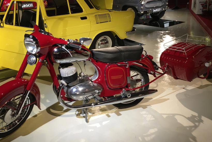 Jawa 350 type 360 with PAv 41 trailer