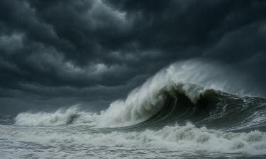 Спутники зафиксировали волны до 35 м в Тихом океане — данные Science-et-vie