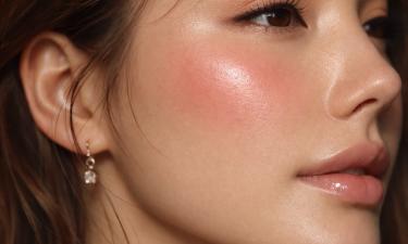 Тренд "румяна-пончик" создают эффект сияющей и молодой кожи