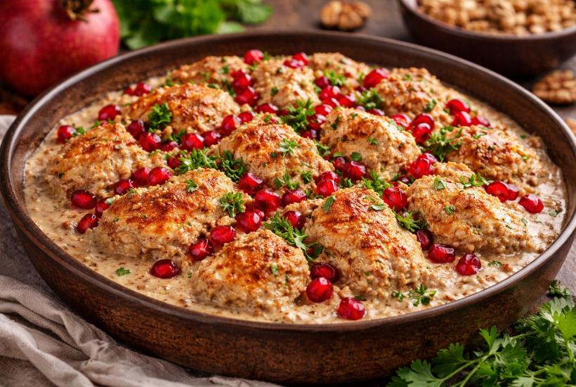 Курица  в ореховом соусе