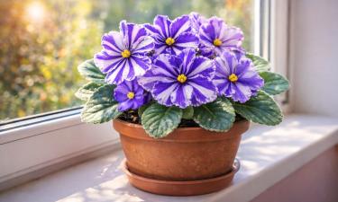 Фиалки-химеры теряют окраску при размножении листом