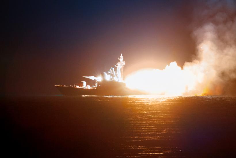 Пуск противокорабельной ракеты, ВМФ РФ