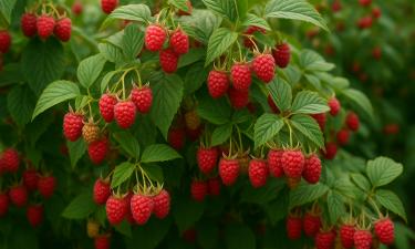 Зимняя заготовка черенков даёт урожай малины к июлю