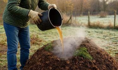 Компостная вода снижает риск грибковых болезней в саду — Mein Schoener Garten