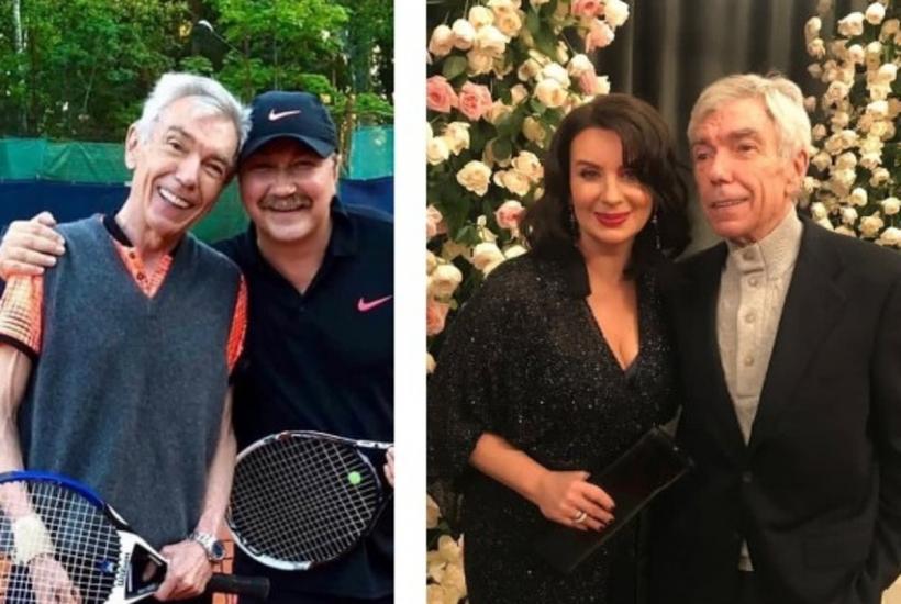 Телеведущий Юрий Николаев, певец Игорь Николаев, телеведущая Екатерина Стриженова