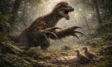 Когти теризинозавра служили защитой, а не оружием охоты — Psychic.cz