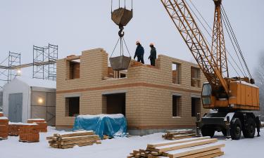 Три ключевых риска зимнего строительства: плесень, трещины и теплопотери