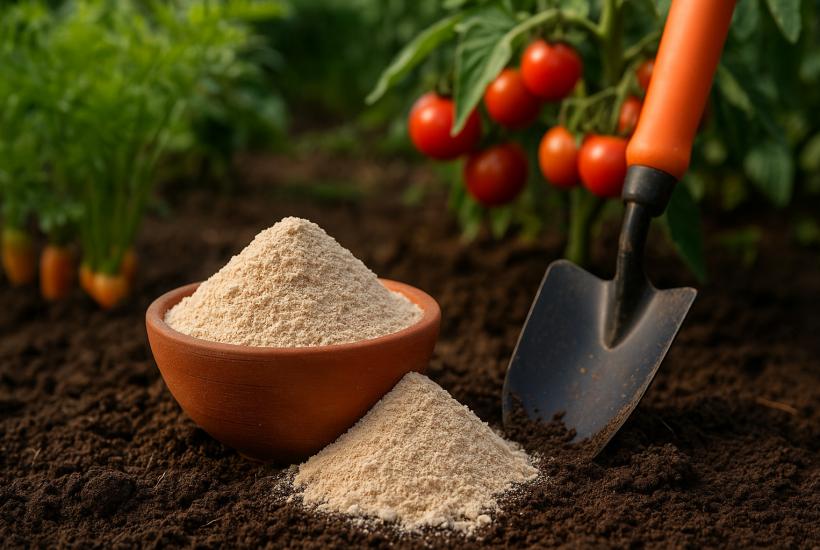 Костная мука в садоводстве