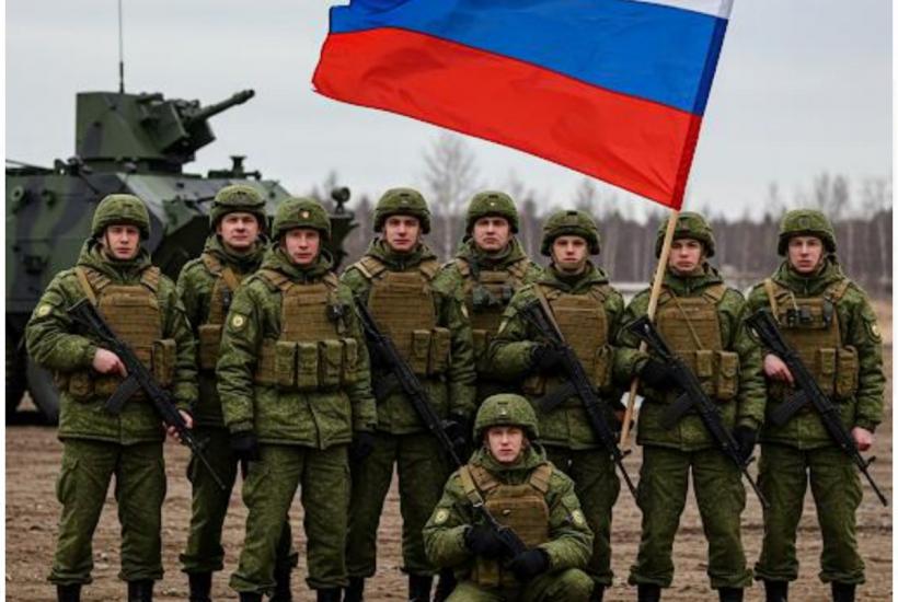Бойцы армии РФ