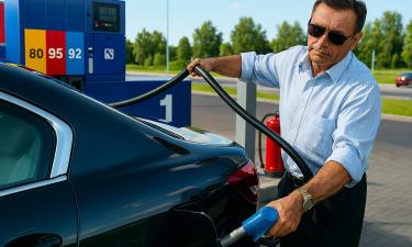 Оставлять двигатель включённым на АЗС запрещено из-за риска возгорания — правила ПДД