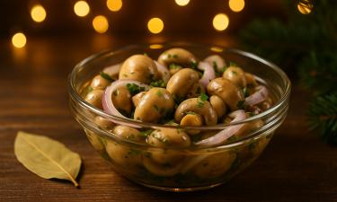 Маринованные грибы сохраняют качество до недели в холодильнике