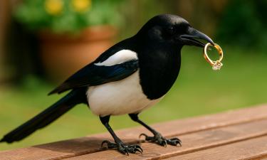 Блестящее ей не нужно: что действительно интересует сороку и почему это пугает