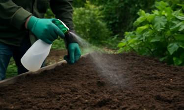 Пролив почвы кипятком снижает численность личинок на 80%