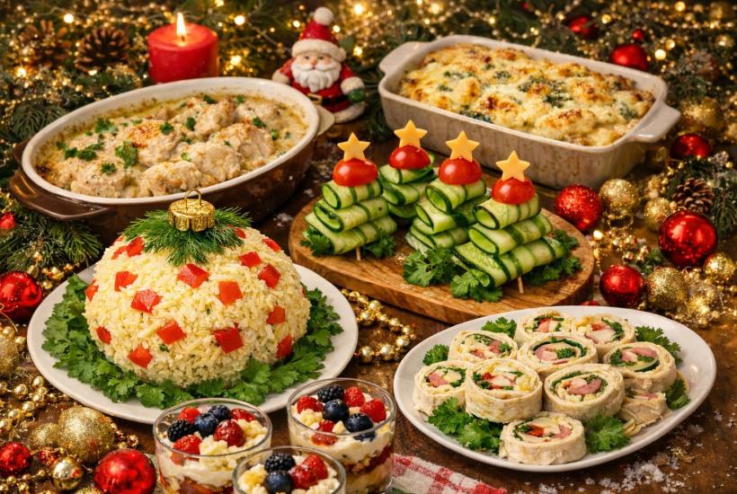 Новогодний стол