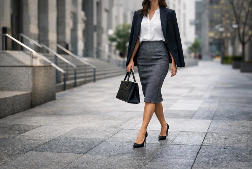 Девушка в деловом образе