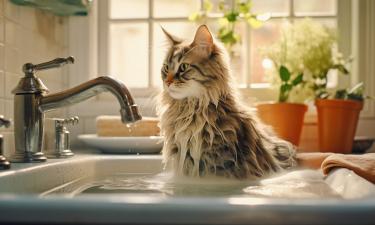 Бенгальские кошки активно играют с водой — фелинологи