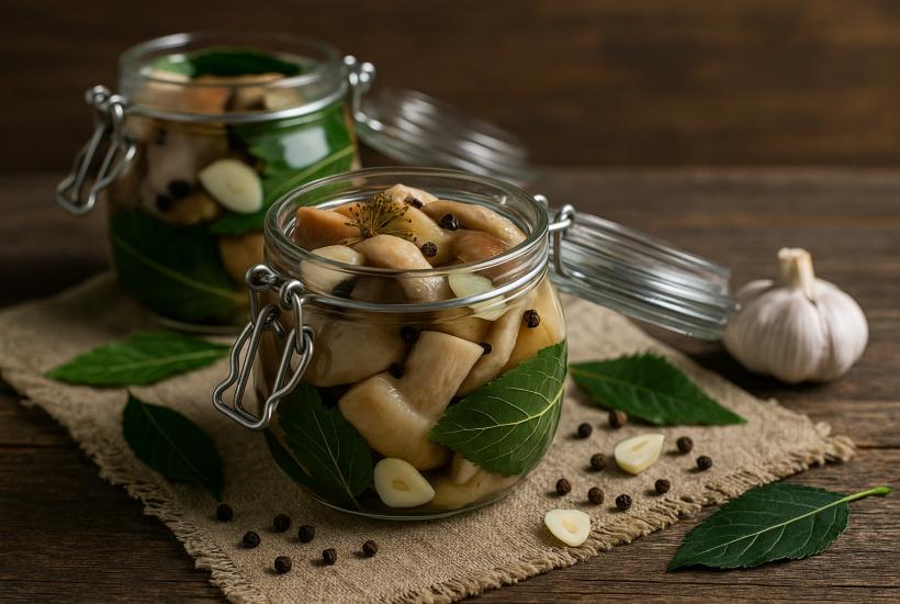 Солёные грибы
