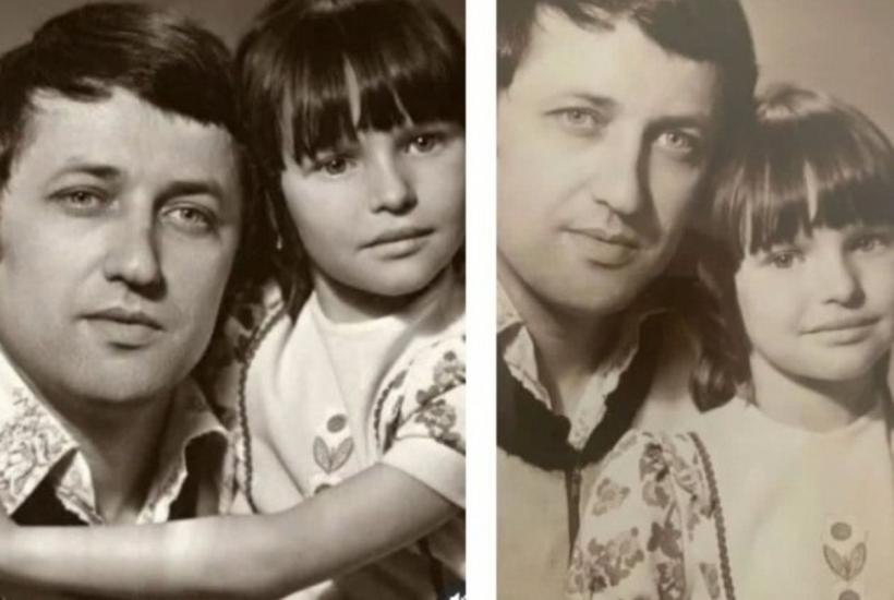 Балерина Анастасия Волочкова с отцом