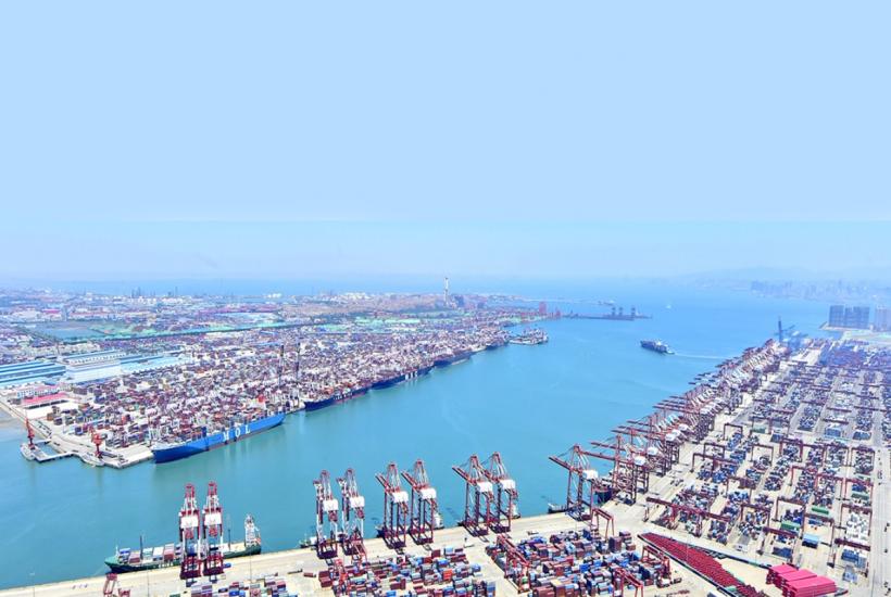 Порт Циндао, Китай